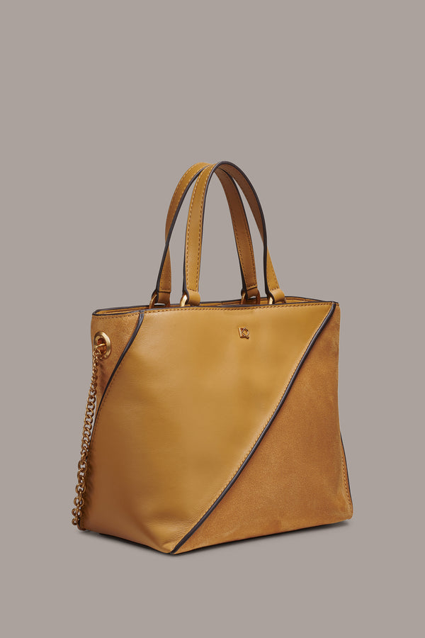 Donna Karan SETAUKET CROSSBODY BAG Antique Gold