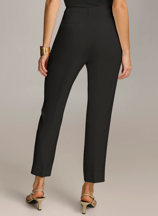 Donna Karan SLIM LEG PANT Black