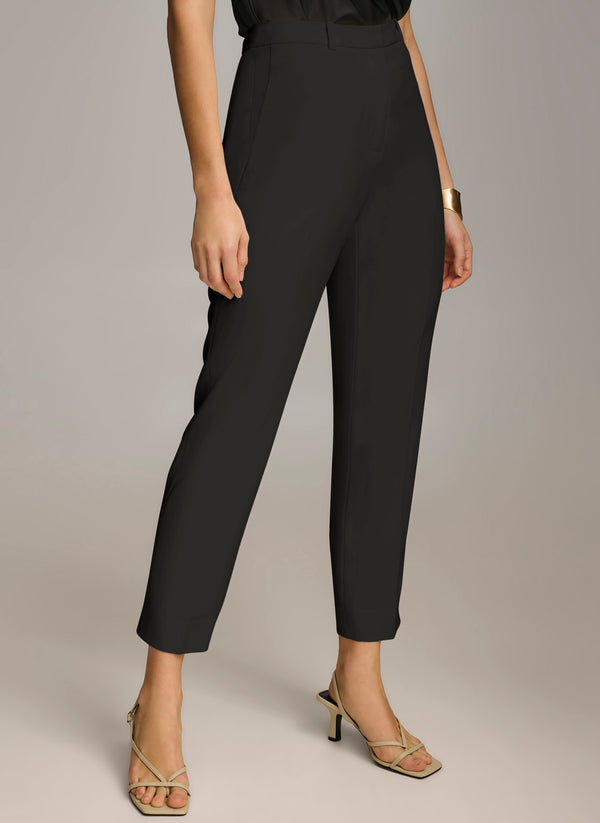 donna karan SLIM LEG PANT Black