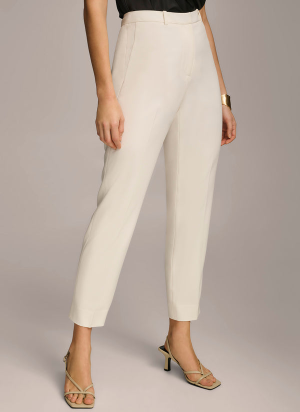 donna karan SLIM LEG PANT Cream