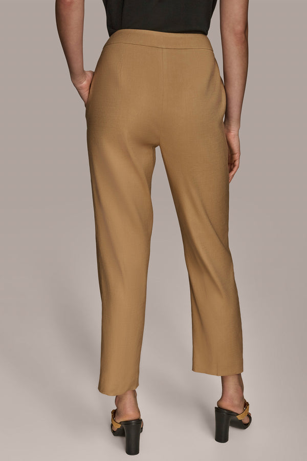Donna Karan SLIM LEG PANT Hazelnut