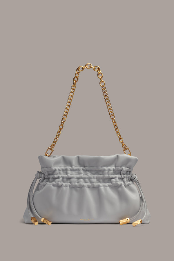 donna karan SOUTHOLD CLUTCH Pearl Grey