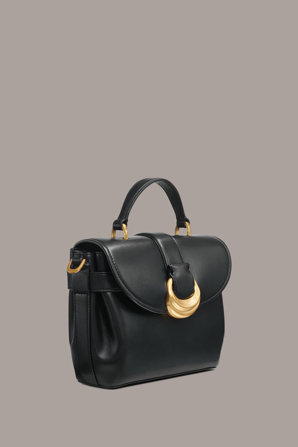 Donna Karan VALLEY STREAM SATCHEL BAG Black