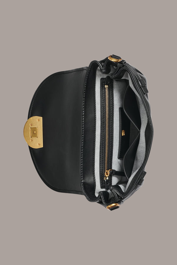 Donna Karan VALLEY STREAM SATCHEL BAG Black