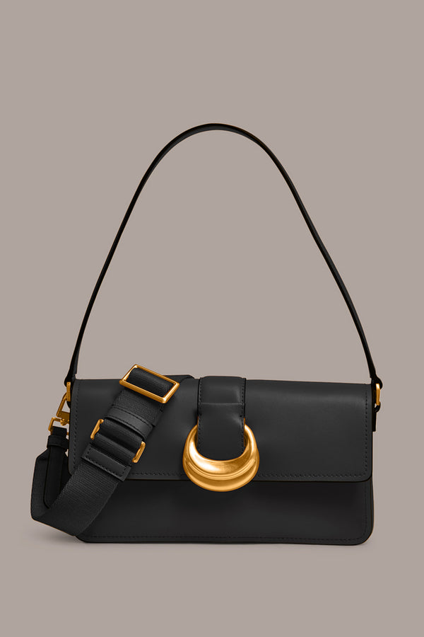 donna karan VALLEY STREAM SHOULDER BLACK/GOLD