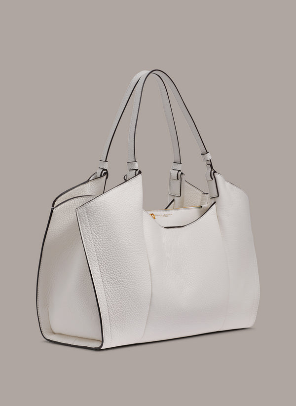 Donna Karan WAINSCOTT TOTE Brilliant White