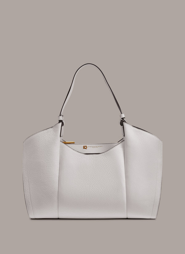 donna karan WAINSCOTT TOTE Brilliant White