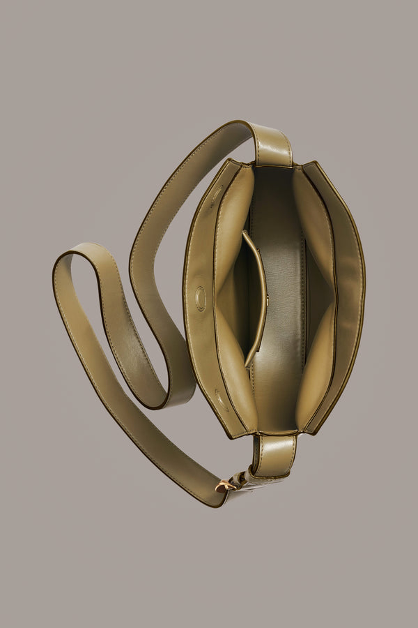 Donna Karan VALLEY STREAM CROSSBODY BAG Smoky Olive