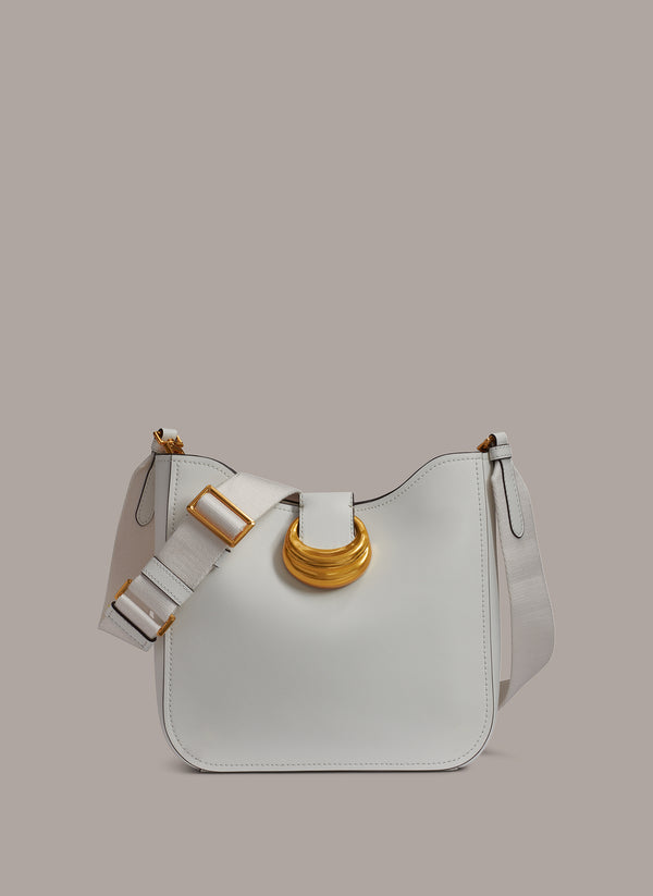 donna karan VALLEY STREAM CROSSBODY Brilliant White
