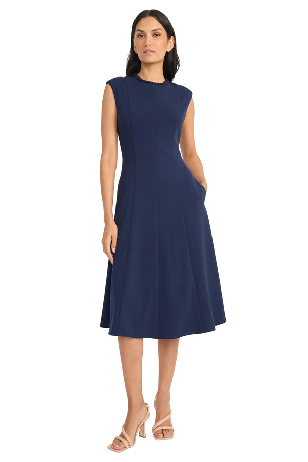 Donna Morgan Ada Midi Fit & Flare Dress