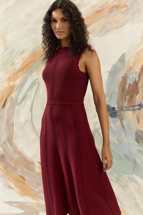 Donna Morgan Anastacia Midi Sweater Dress