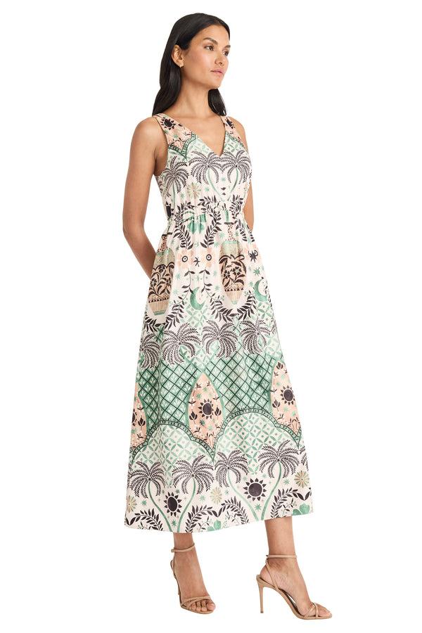 Donna Morgan Edna Midi Fit & Flare Dress