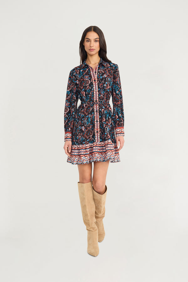 donna morgan Elijah Shirtdress