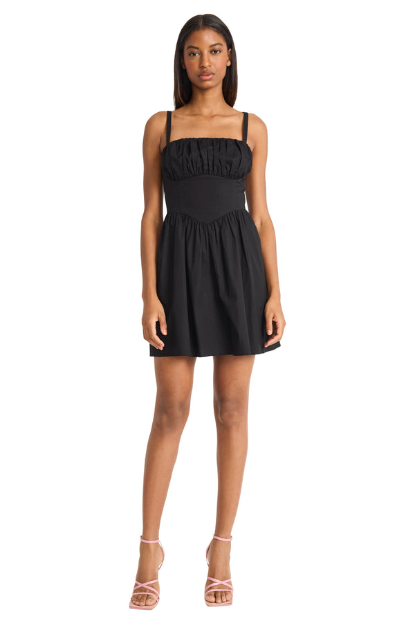 donna morgan Elliana Mini Fit & Flare Dress