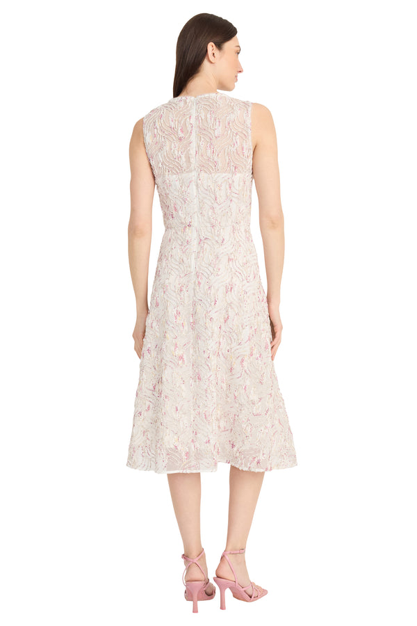 Donna Morgan FLARED MIDI DRESS