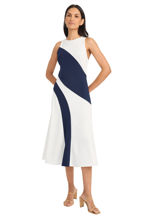 Donna Morgan Gabriela Midi Sleeveless Dress