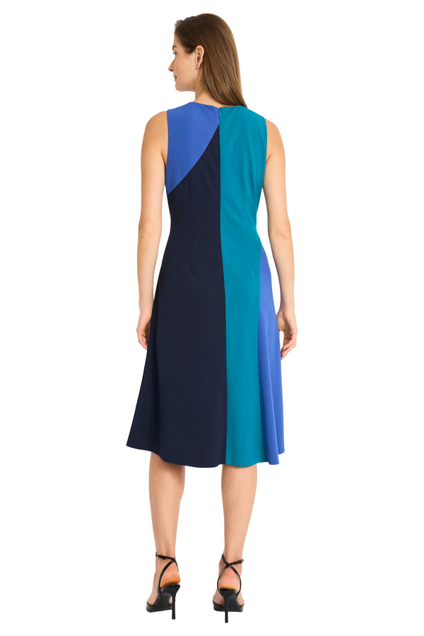 Donna Morgan Ginni Below The Knee Sleeveless Dress