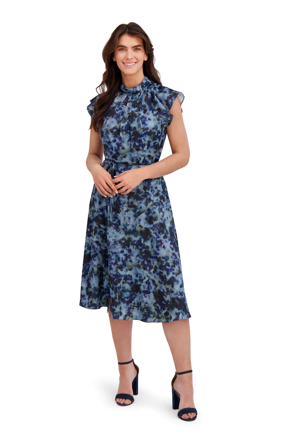 donna morgan Grady Midi A-Line Dress