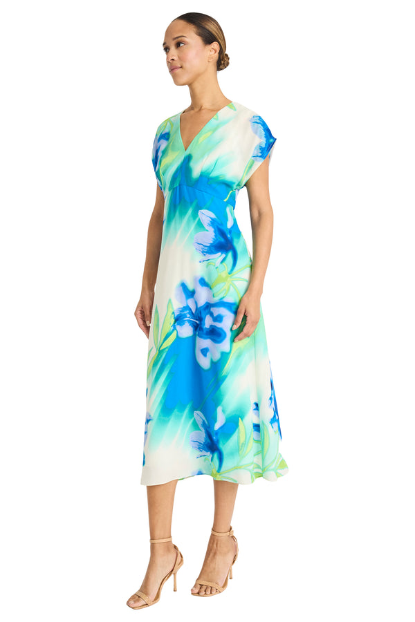 Donna Morgan Kathleen In Printed Georgette