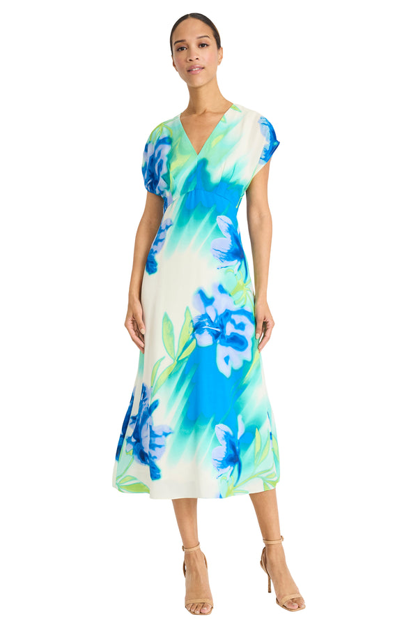 donna morgan Kathleen in Printed Georgette