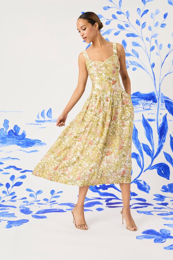 Donna Morgan Kelly Midi Fit & Flare Dress