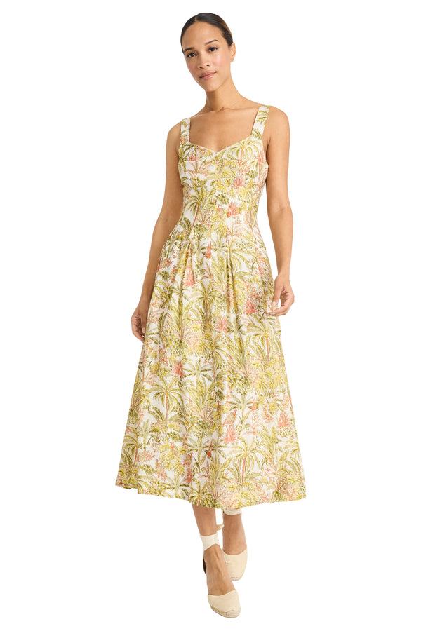 Donna Morgan Kelly Midi Fit & Flare Dress