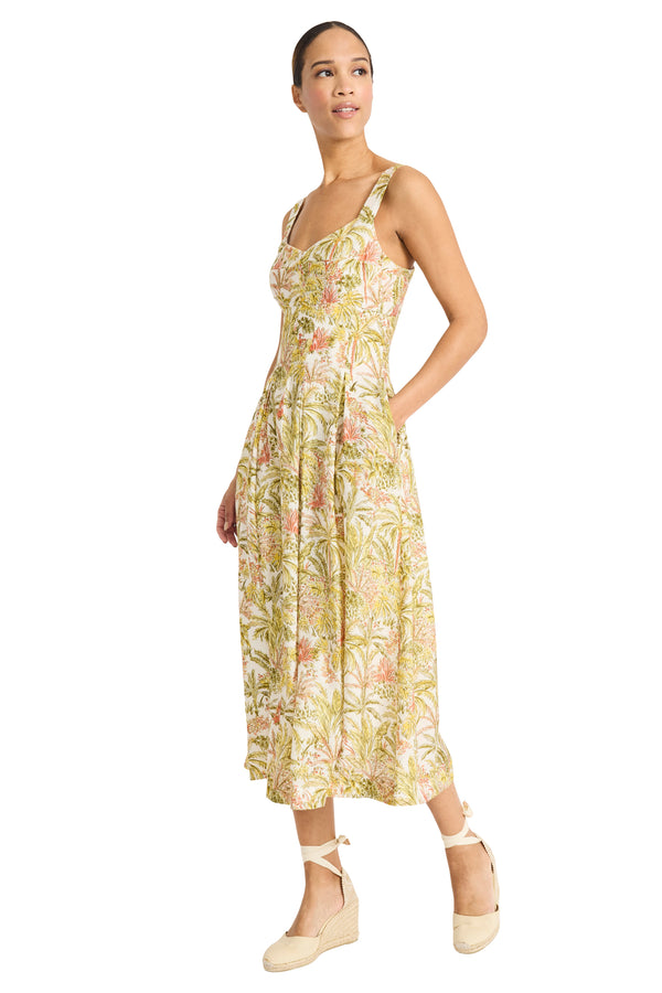 Donna Morgan Kelly Midi Fit & Flare Dress