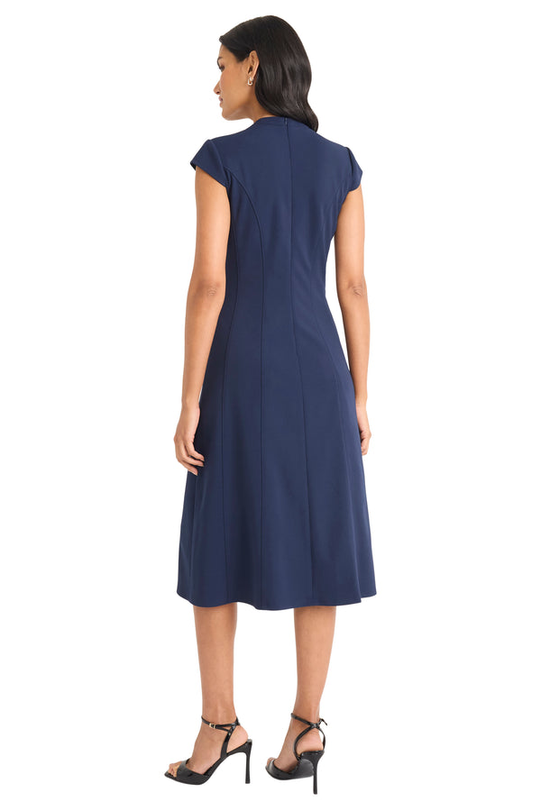 Donna Morgan Leigh Midi Fit & Flare Dress