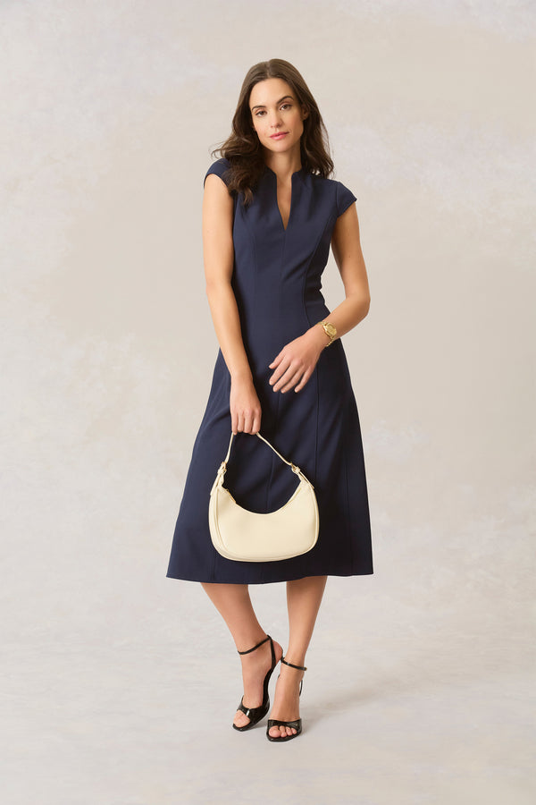 Donna Morgan Leigh Midi Fit & Flare Dress