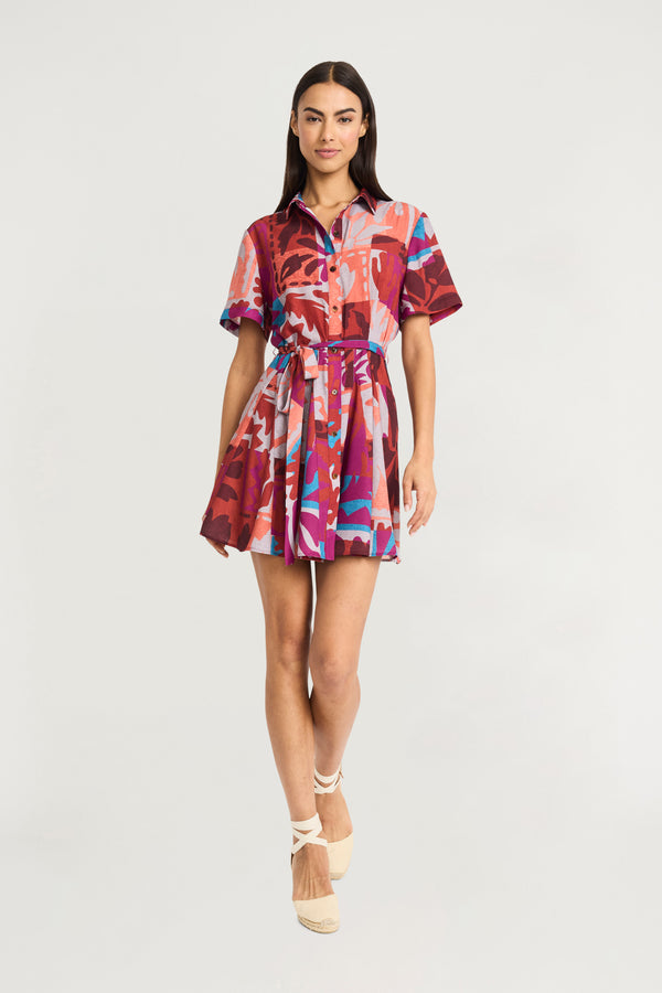 donna morgan Maddox Shirtdress