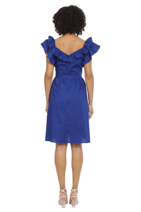 Donna Morgan RUFFLE SHORT DRESS
