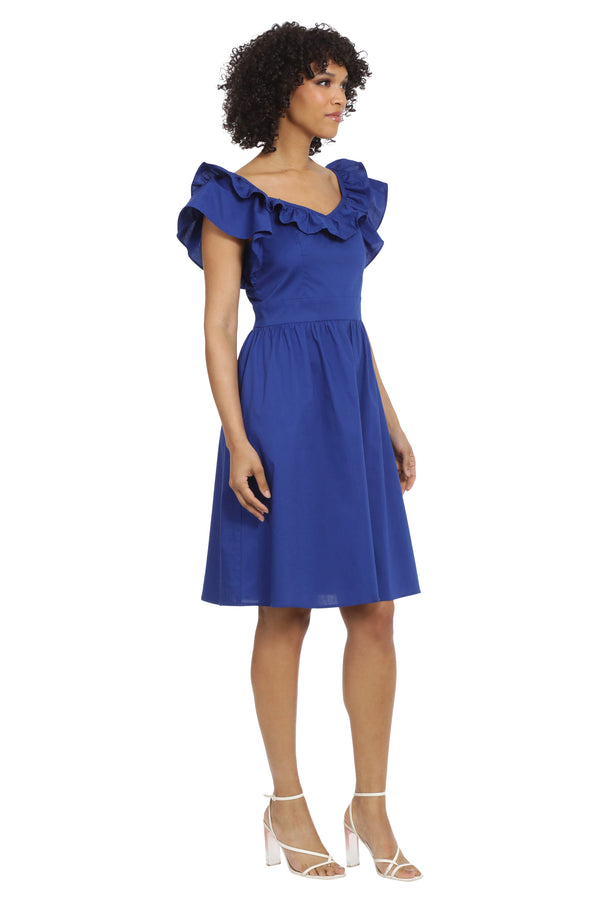 Donna Morgan RUFFLE SHORT DRESS