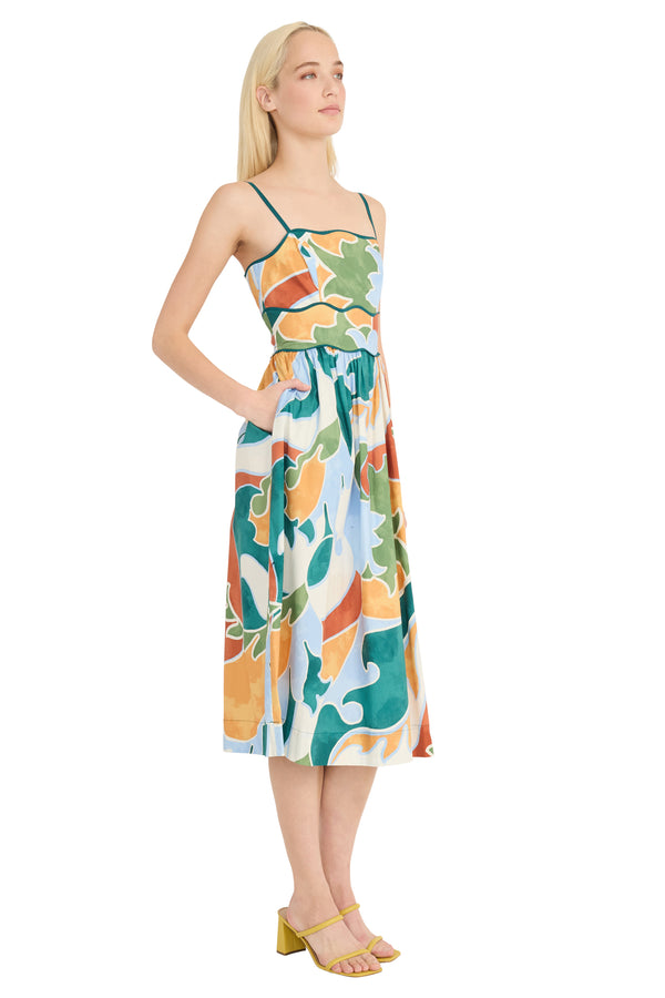 Donna Morgan Selina In Feather Paisley