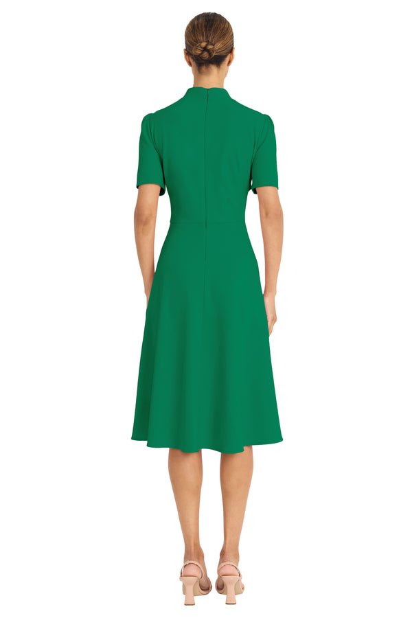 Donna Morgan TIE NECK FIT AND FLARE