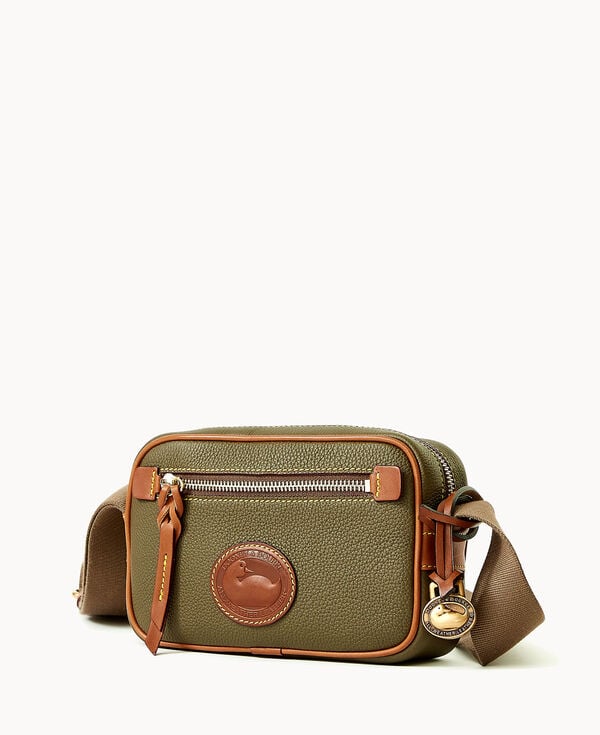 Dooney & Bourke All Weather Leather 3.0 Camera Crossbody 20 Green