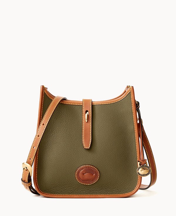 dooney & bourke All Weather Leather 3.0 Crossbody 22 Green