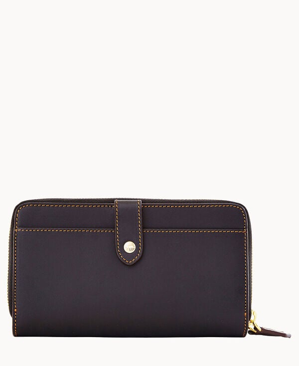 dooney & bourke Alto Large Double Zip Organizer Black