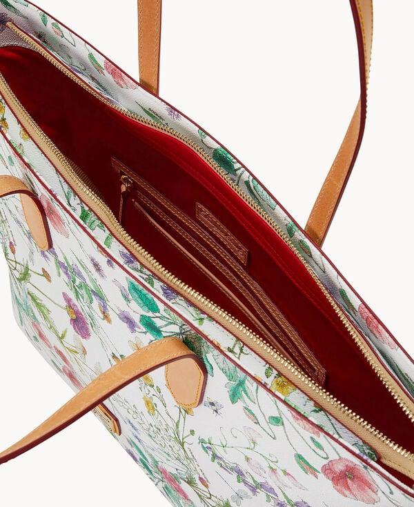 Dooney & Bourke Botanical Collection Large Tote White