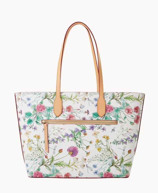 Dooney & Bourke Botanical Collection Large Tote White