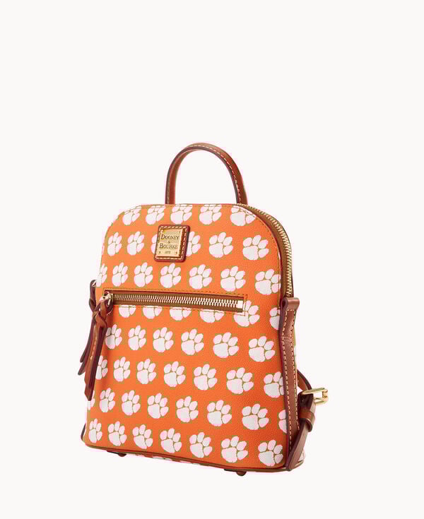 Dooney & Bourke Collegiate Clemson Small Backpack Orange
