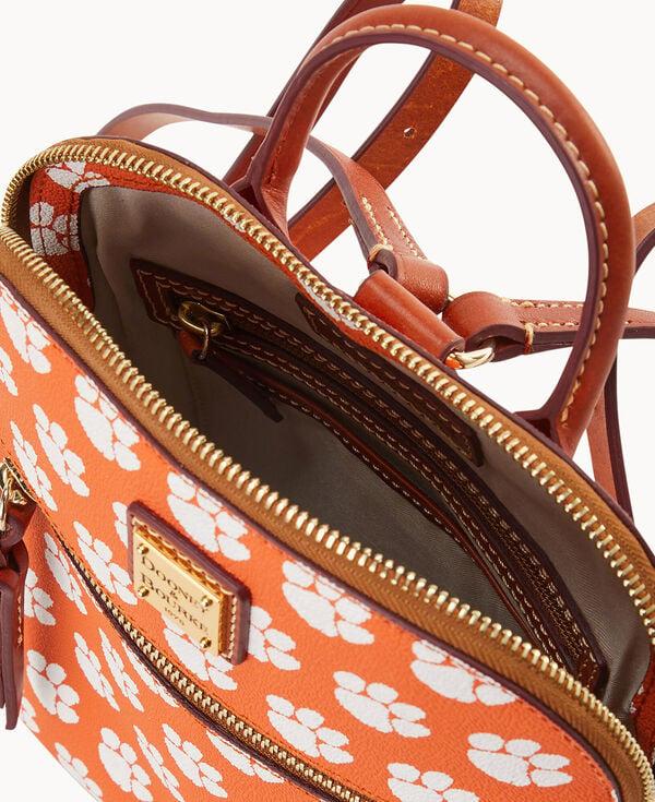 Dooney & Bourke Collegiate Clemson Small Backpack Orange
