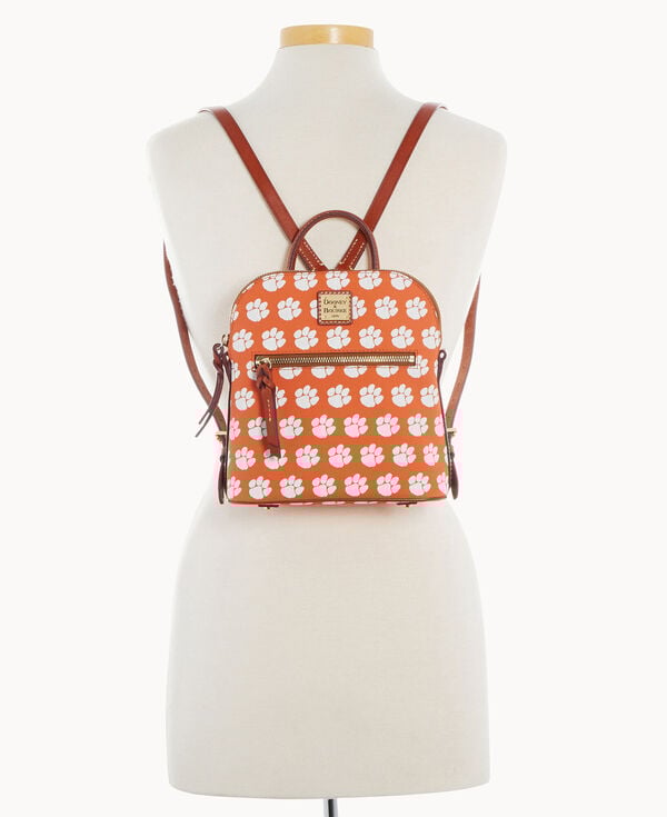Dooney & Bourke Collegiate Clemson Small Backpack Orange