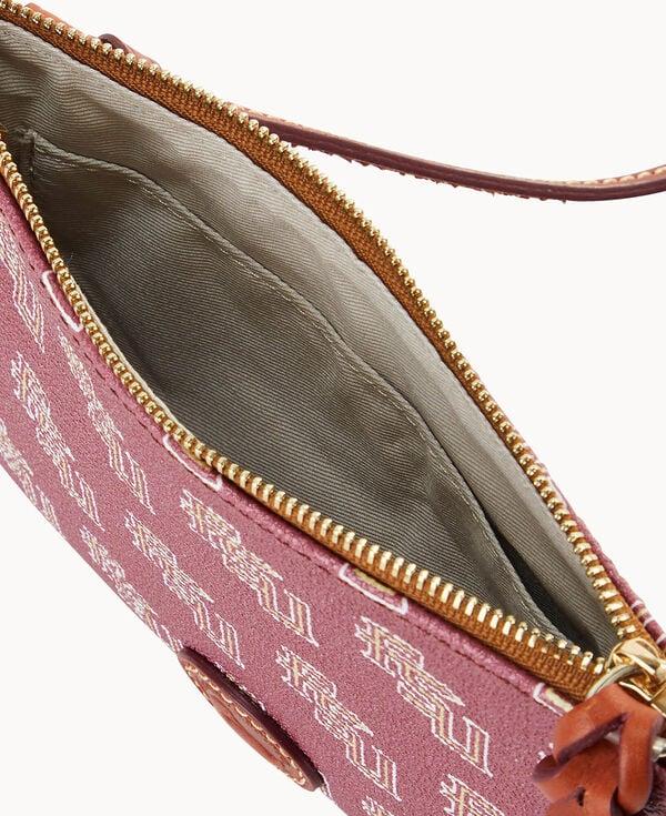 Dooney & Bourke Collegiate Florida State University Top Zip Crossbody Rouge