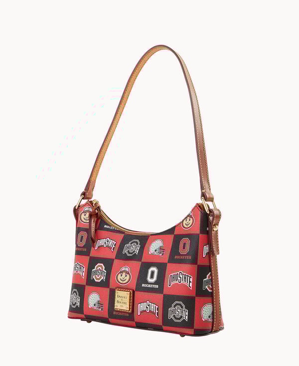 Dooney & Bourke Collegiate Ohio State University Baguette Red