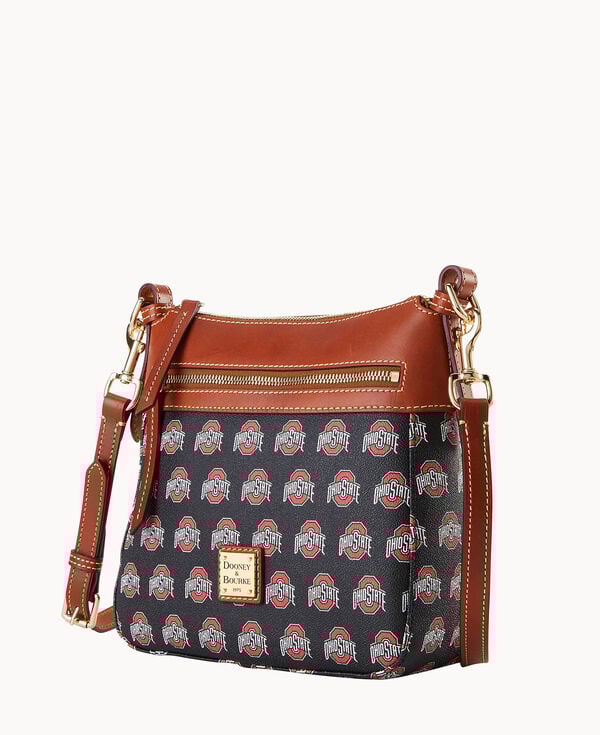 Dooney & Bourke Collegiate Ohio State University Crossbody 25 Black