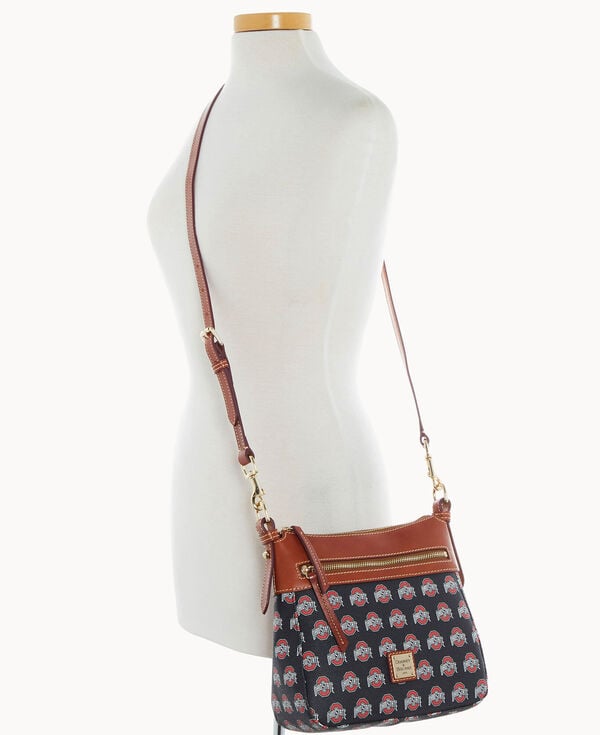 Dooney & Bourke Collegiate Ohio State University Crossbody 25 Black