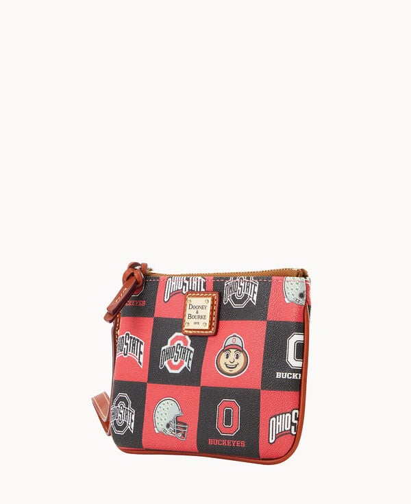 Dooney & Bourke Collegiate Ohio State University Stadium Wristlet Red