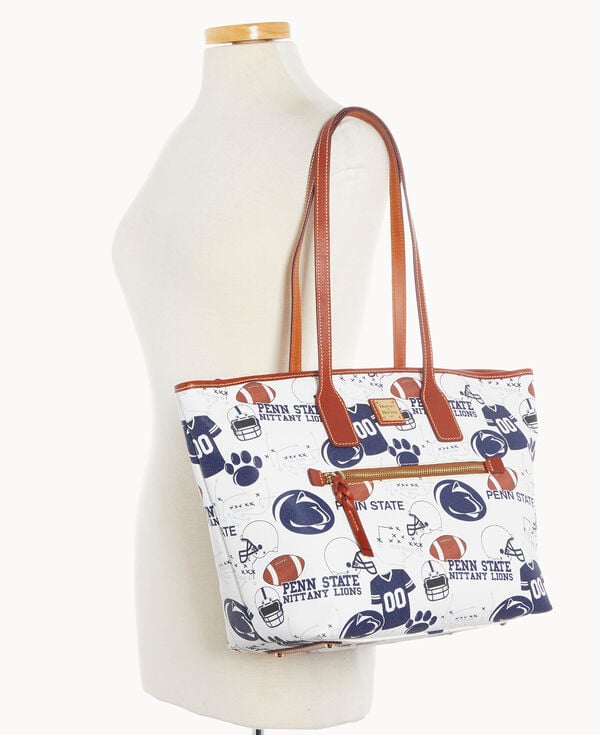 Dooney & Bourke Collegiate Penn State University Tote White Multi