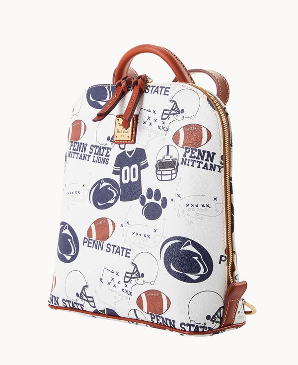 Dooney & Bourke Collegiate Penn State University Zip Pod Backpack White Multi