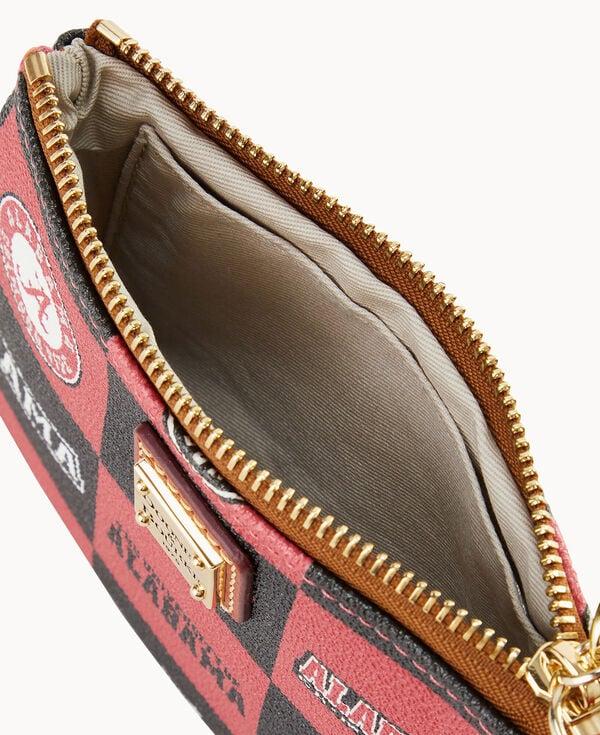 Dooney & Bourke Collegiate University Of Alabama Stadium Wristlet Red